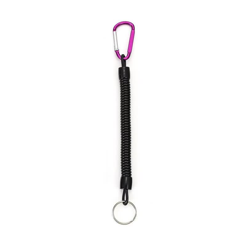 Tolex Medium Retractable Fishing Lanyard with Carabiner