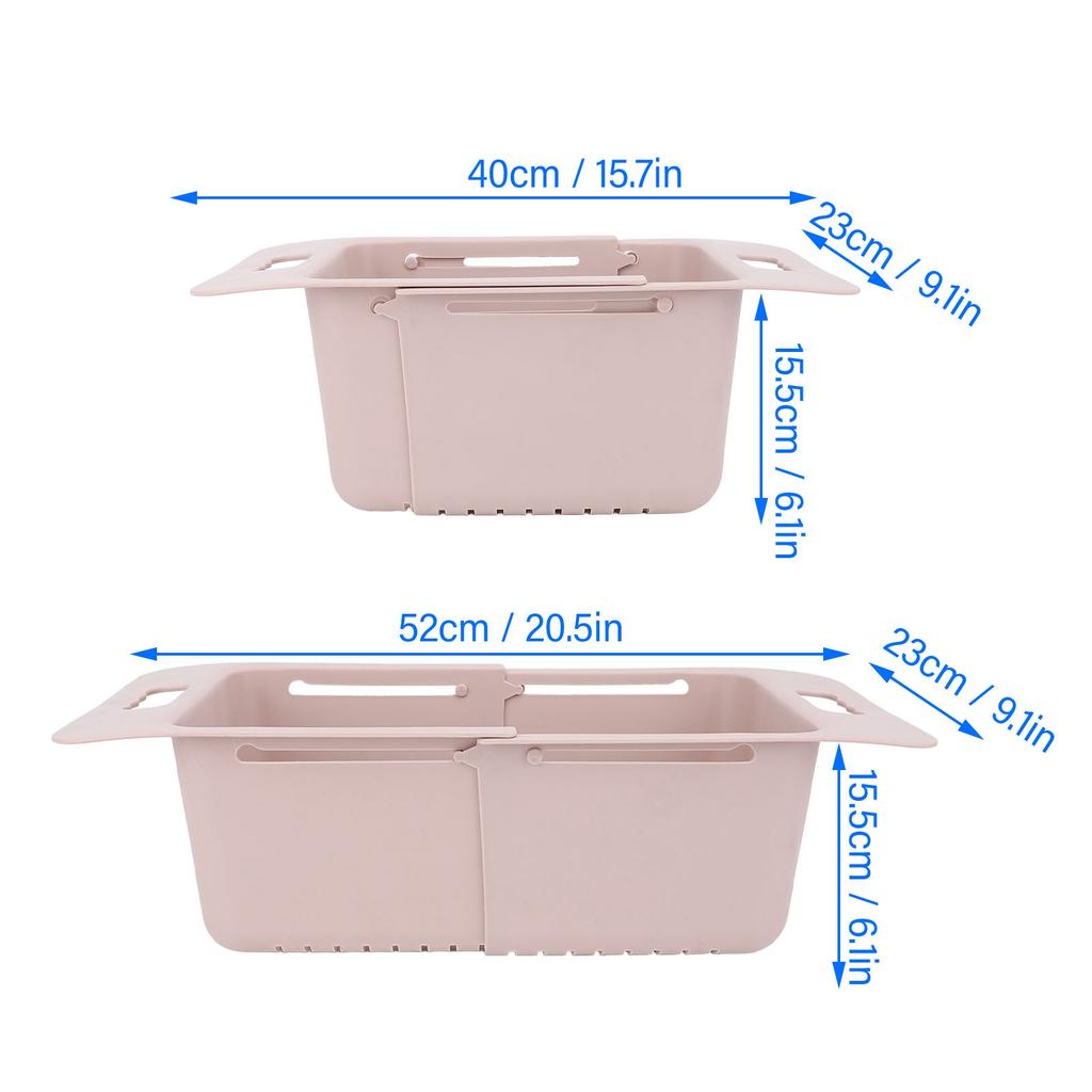 Chest Freezer Basket Deep Adjustable Storage Organizer Bin Divider Expandable with Handle for Kitchen