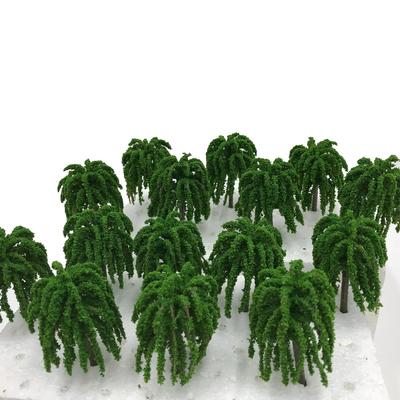 Grüne Kirschpalme Kiefernwald N Architektonischer Baum 12 Stück [DauStage] Blüte, Bambus, Bäume, Weide, Modell, Spur, Diorama, Eisenbahn, Miniatur, 20.