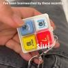 Haaland Soccer-Themed Keychain With Siu Sound And Light-Up Buttons Toy Prank Gift Bag Charm Fun Best Gift