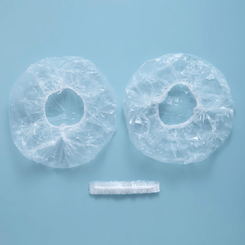 100PCS Disposable Food Storage Cover Elastic Food Wraps Harmless Transparent Wrap Food Cover for