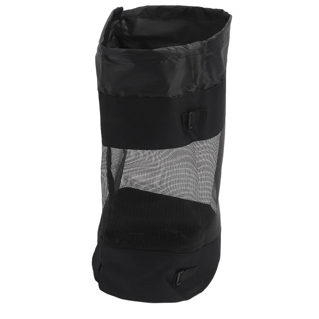 Boat Trash Can Large Capacity Easy to Use Hoop Mesh Boat Trash Bag Boat Garbage Can for Marine Yacht