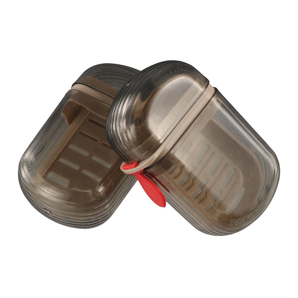 Sealed Soap Dish Transparent Soap Case Creative Travel Soap Box  Home