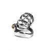 Penis Lock  Stainless Steel Chastity Cage With Tube Dick Lock Metal Chastity Device Penis Cage Bdsm Sex Toys for Men Juguetes Se