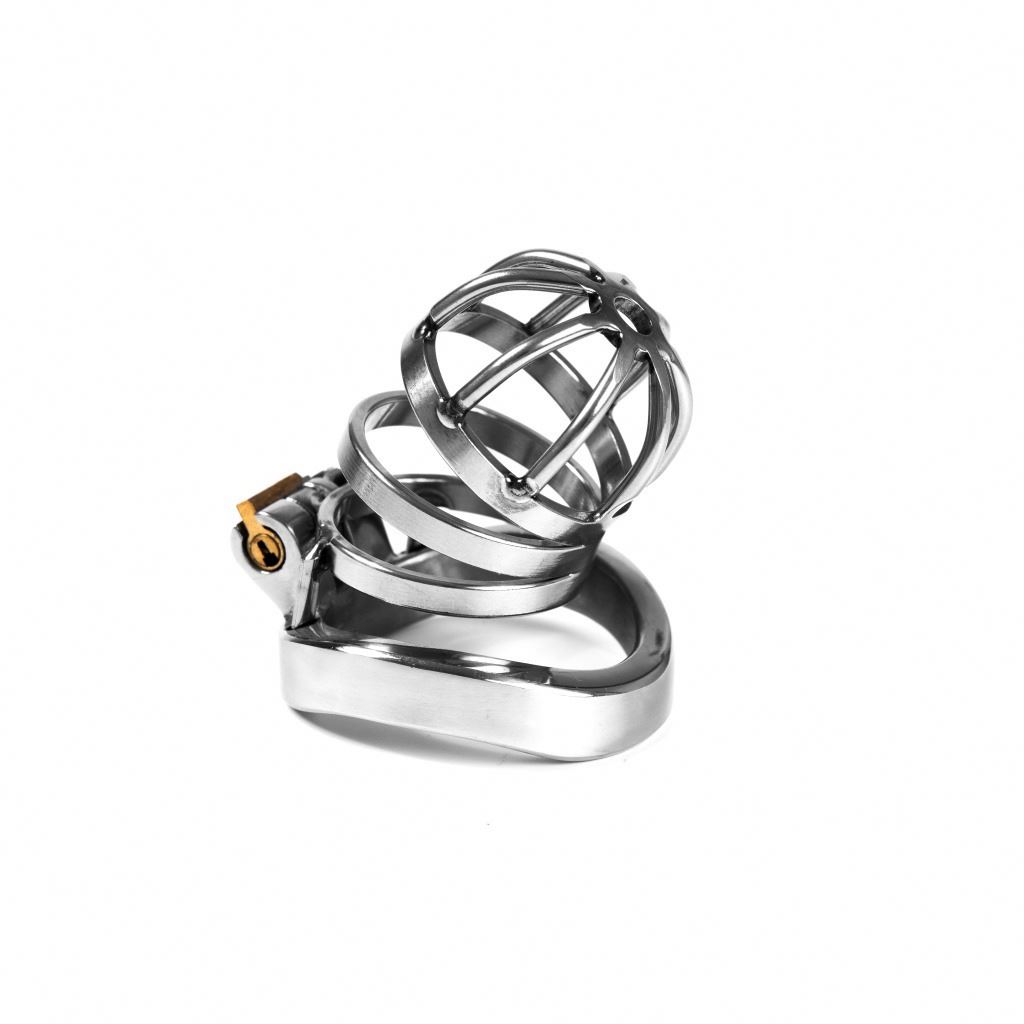 Penis Lock  Stainless Steel Chastity Cage With Tube Dick Lock Metal Chastity Device Penis Cage Bdsm Sex Toys for Men Juguetes Se