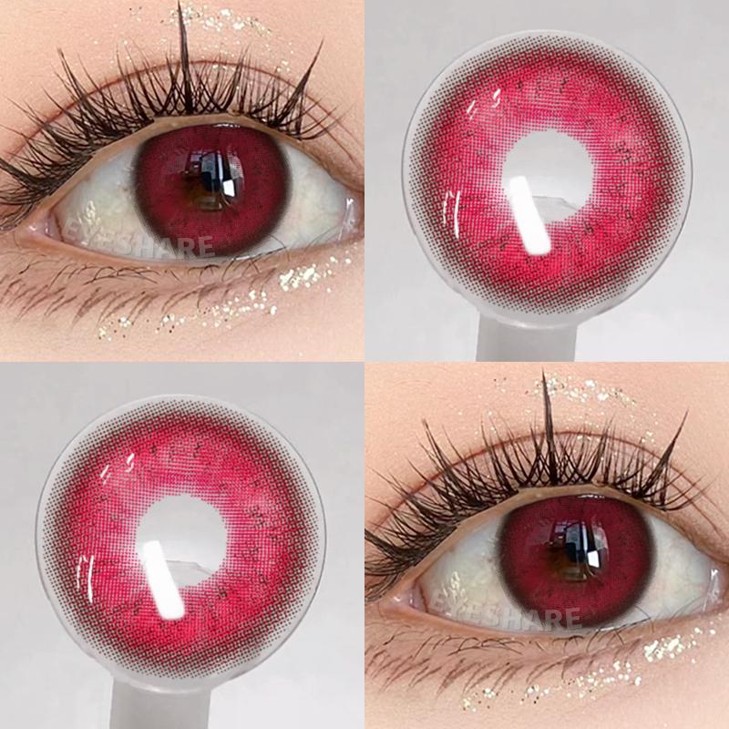 AMARA Kontaktlinsen Farbige Kontaktlinsen Schöne Pupille Natürliche Kontaktlinsen für die Augen Farbe Kosmetische Jahreskontaktlinse