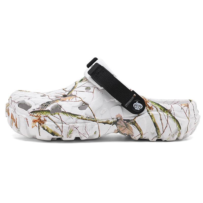 Men's EVA Non-Slip Summer Driving Shoes: 2025 Toe Cap Sandals for Outdoor Beach Wear