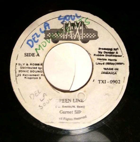 7inch Record GARNETT SILK - Green Line TXI0902 Taxi Jamaica Reggae, Ska & Dub Used