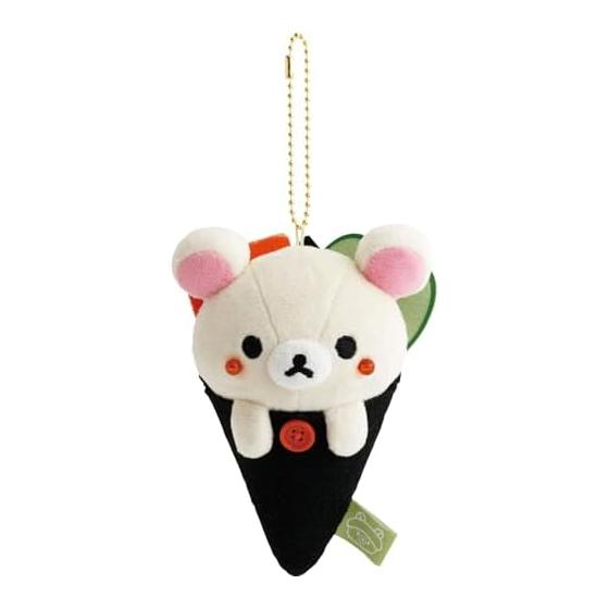 

San-X Rilakkuma Anytime Sushi Miscellaneous Goods Sushi Hanging Plush Toy Korilakkuma MV38601 Approx. H130 x W90 x D55mm