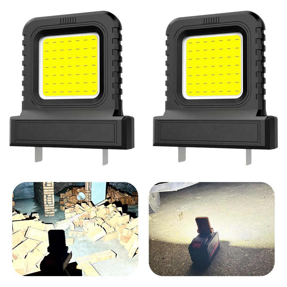 1-5PCS 14W Mini Pocket Work Light Super Bright Spotlight Strong Light LED Camping Lantern for Garage Car Repair Fishing Lamp