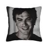 VIKAMA Vampire Diaries Damon Portrait Pillow Case  Design Pillow Cover Vintage Cushion Cover For Office Car Home Decor
