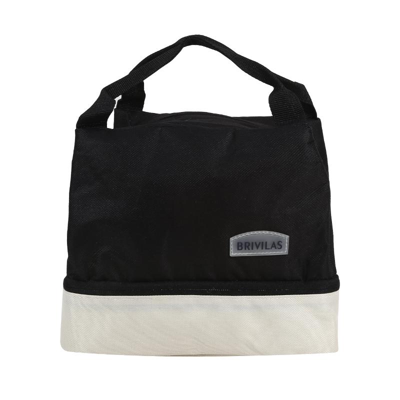 Double Layer Insulated Lunch Bag Cooler Bag With Strap Portable Thermal Food Bag For Work School Kids