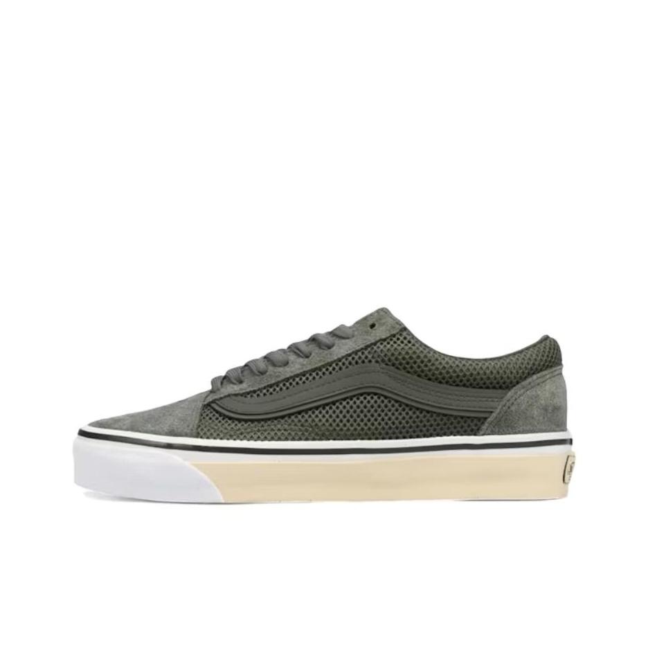 Vans Old Skool LX PT Classic Versatile Skate Shoes Unisex Sneakers Green VN000EH0CX1