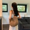 Hollow Out Raffia Bag Shoulder Bag Beach Bag Casual Weave Straw Bag  Summer