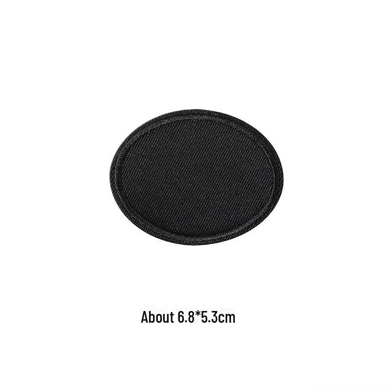 

Чорна нашивка для ремонту безшовної шкіряної куртки без швів для безшовного одягу та вишивки.