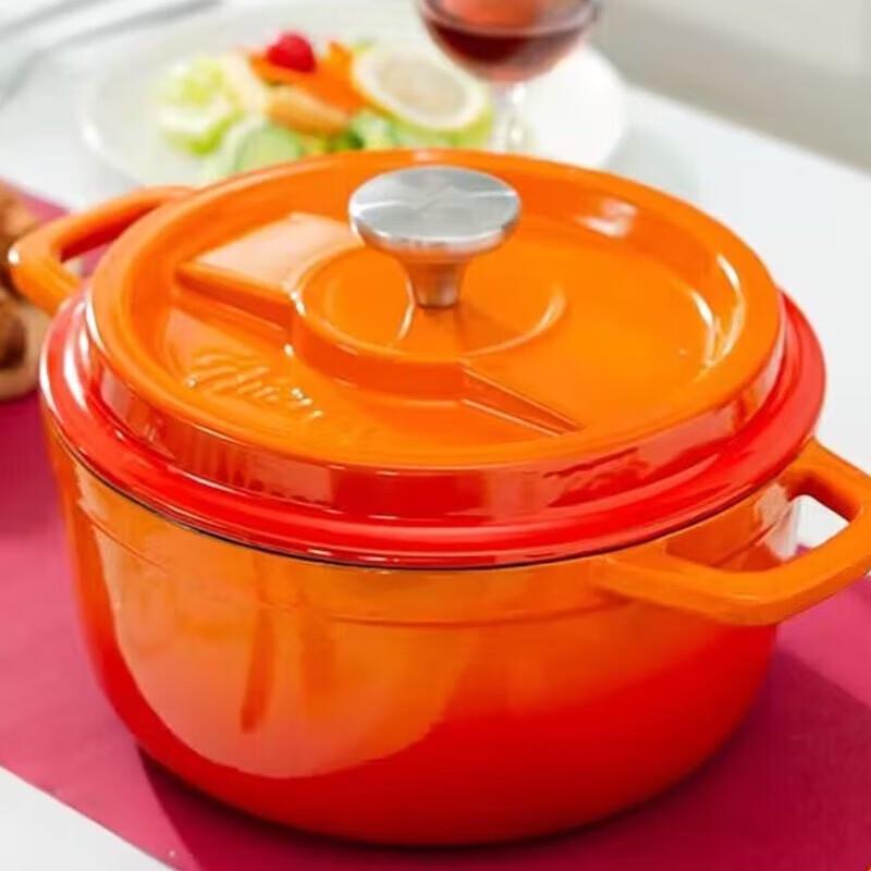 

Amercook Cast Iron Enamel Deep Soup Pot