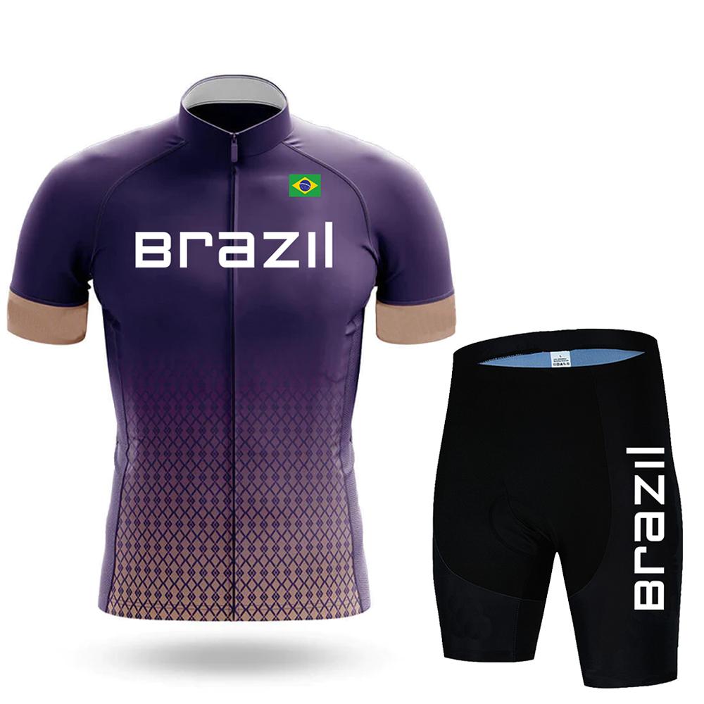 2026 Sada dresů Dětské cyklistické oblečení Letní MTB týmové oblečení Krátký rukáv Jednotný trikot pro triatlon Ropa De Hombrez