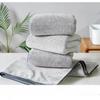 1 pcs Striped Bamboo Hand Towel Absorbent & Quick-drying Super Soft Skin-friendly Bathing Towel For Home Bathroom 35x75cm