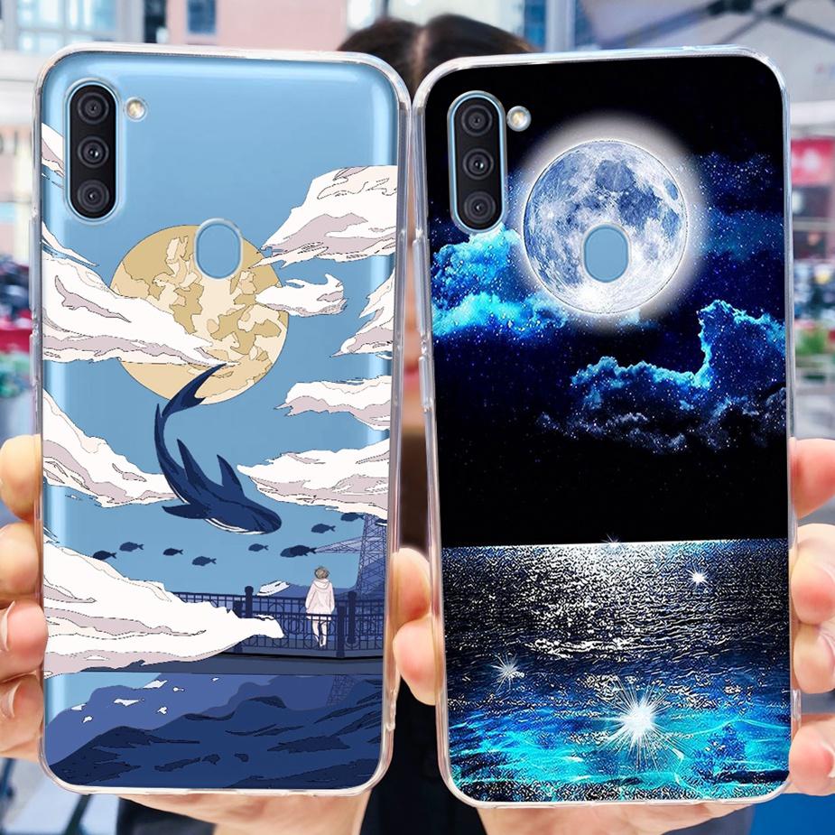 For Samsung Galaxy A11 Case SM-A115F Popular Painted Cover Soft Silicone Phone Case For Samsung A11 M 11 Galaxy M11 M115F Fundas
