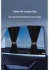 Car Sunshade Privacy Blackout Curtains for Small Vehicles with Mosquito Net