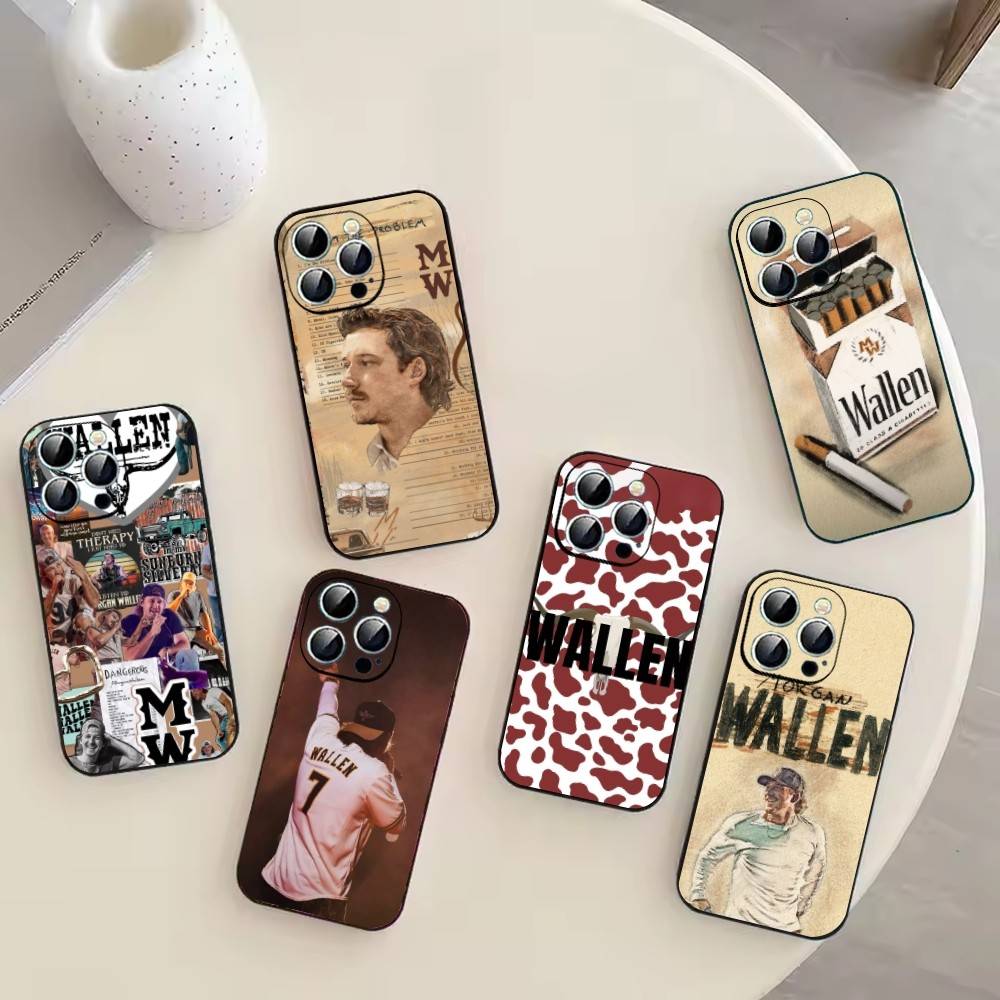 Morgan W-Wallen Singer Phone Case Silicone Soft For IPhone 17 16 15 14 13 12 11 X XR Plus Pro Max Plus