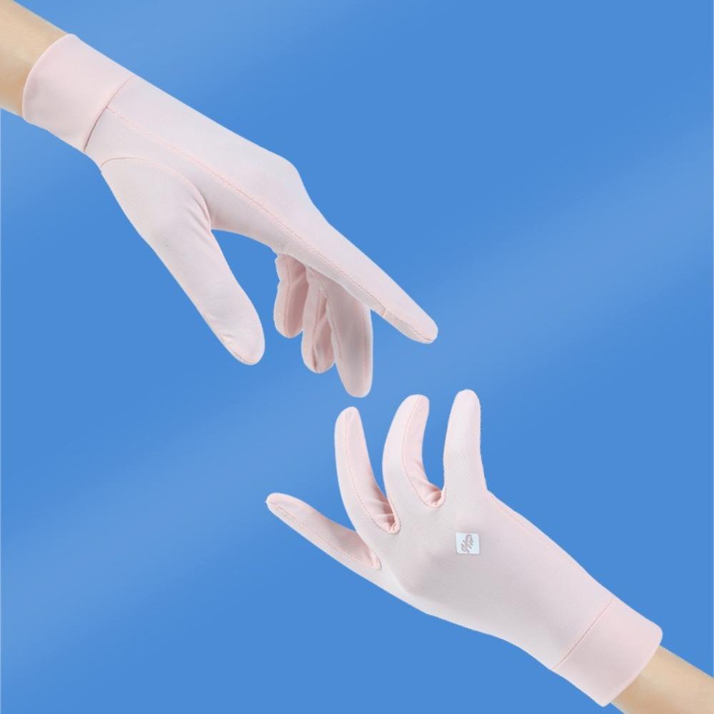 Anti-UV Sunscreen Gloves Touch Screen Riding Driving Gloves New Flip Finger Gloves  Summer