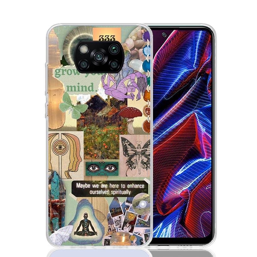 Chakra Insist Yoga Phone Case For Xiaomi Poco F7 Ultra X7 X6 Pro X5 Redmi 15 15C 13 13C 12 12C 10 10A 10C 9 9A 9C 9T Shell Poco