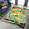 Japanese Anime Pokemon Card Area Carpet for Living Room Home Decor Sofa Table Kids Rug Non-slip Chair Lounge Floor Mat Potdemiel