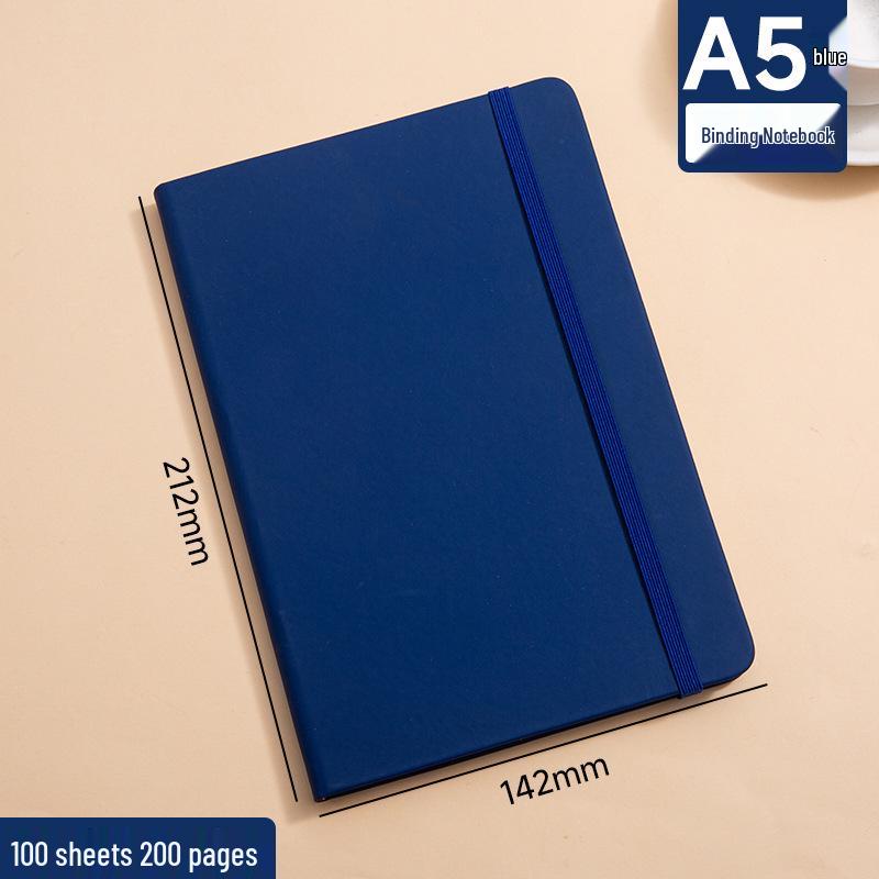 A5 Ribbon-Tie Planner & Journal: Custom Logo High-Value Stationery Gift