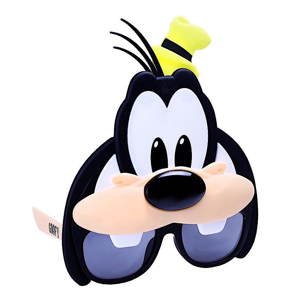 

Солнцезащитные очки Sun-Staches Disney Mickey and Friends для взрослых, Минни, Гуфи, Дональд, Дейзи, Аксессуар для костюма для отпуска в парке, Гуфи. Один размер