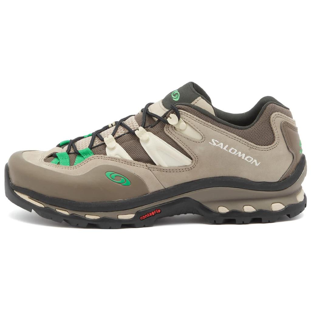 Salomon XT-Quest 2 Falcon Bright Green Men Sneakers Brown Cement L47299400