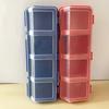 1Pc/2Pcs Multi-Compartment Organizer Box For Screws & Small Parts - Durable Plastic Hardware And Jewelry Storage Case
