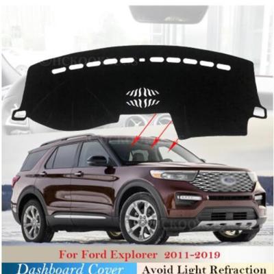 Dashboard Cover Protective Pad for Explorer 2011~2019 U502 MK5 Car Accessories Dash Board Sunshade Carpet 2016 2017 2018
