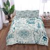 Vintage Constantinople Castle Duvet Cover Set King Queen Double Full Twin Single Bed Linen Set