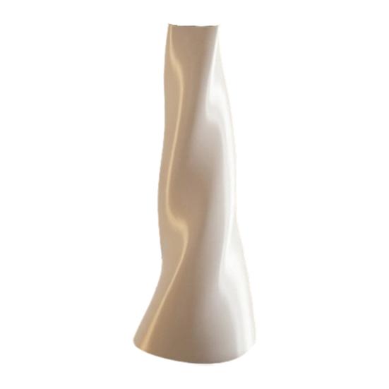 

Modern 3D Printed Vase, Decorative Spiral Vase, Irregular Shape Flower Vase for Living Room, Shelf, Wedding & Dining Table Centerpiece
