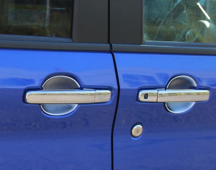 Compatible with ROOX B4 Series and Door Outer Handle Door Knob Bowl Panel Protector Bezel Frame [Just Fit] (2020 Later) Covers, Garnish, (Set)