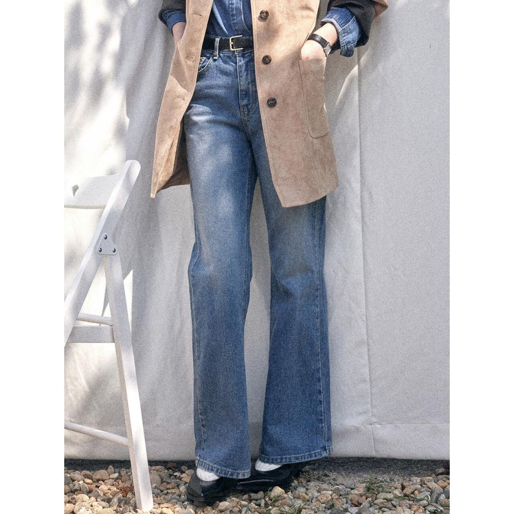 

Ваше имя здесь Ваши джинсы 20 Denim полусвободный Bootscut синий Y4d024