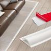 Professional PVC Carpet Edge Trim Strip Self Adhesive Flexible Rug Edge Protector Safe Waterproof Tile Transition Cover Tile