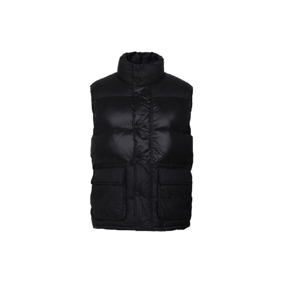 Converse Down Puffer Vest Asia Sizing Black Men s 10017093-A03 M
