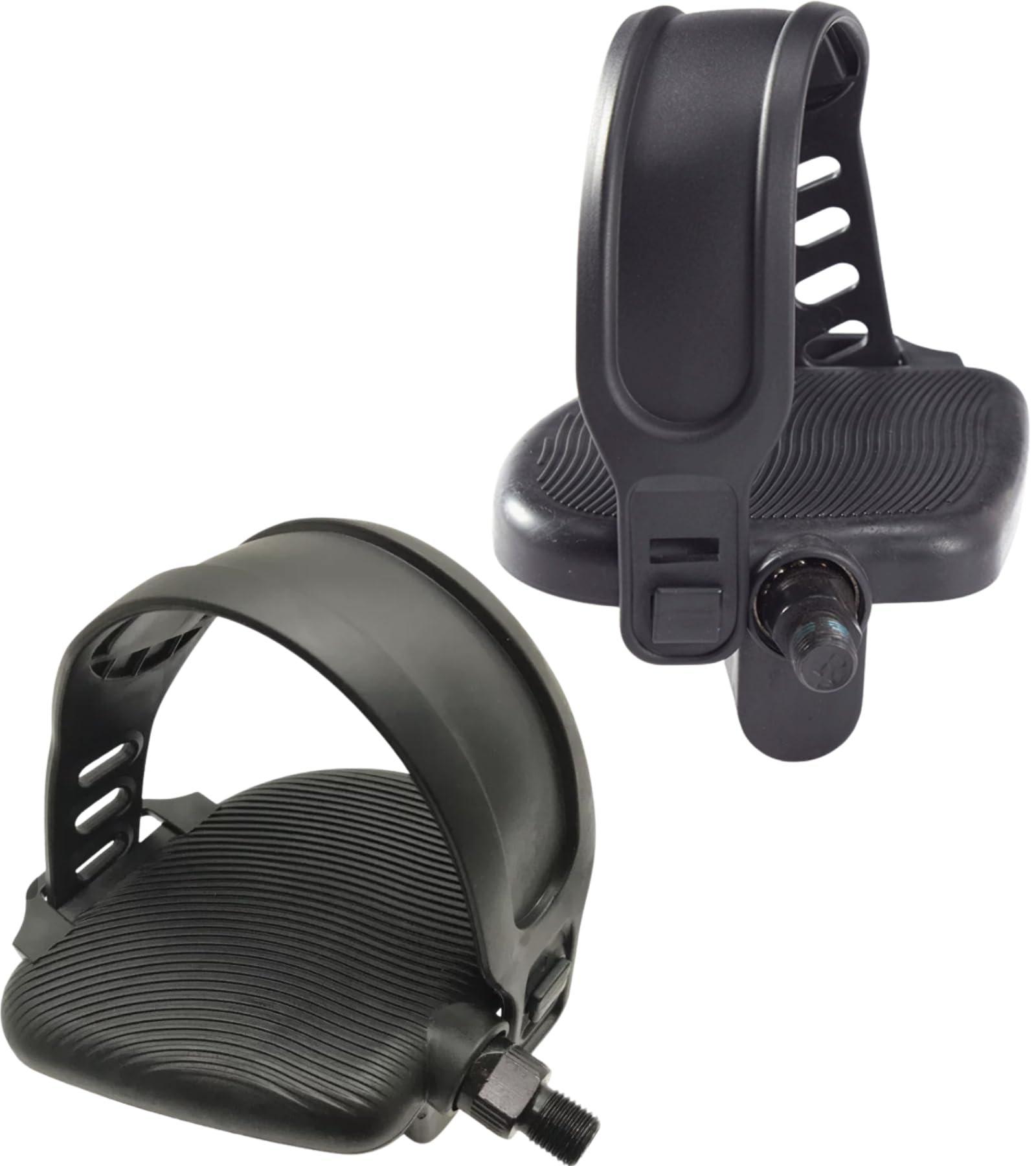 

A sTool Pedals, Replacement for Exercise Bikes, Fitness Bikes, and Spin Bikes, Universal Fit