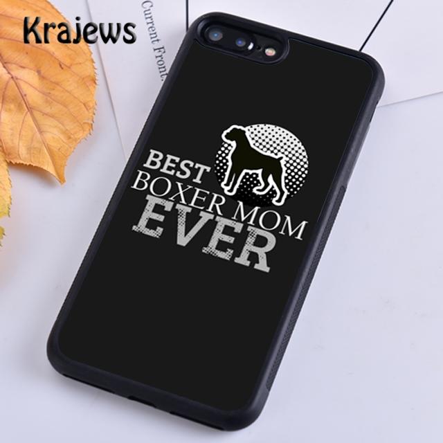 Krajews Süße Boxer Hund Weiche Telefon Fall Abdeckung Für iPhone 14 5s 6s 7 8 plus X XR XS 11 12 13 pro max Samsung Galaxy S21 S22 ultra