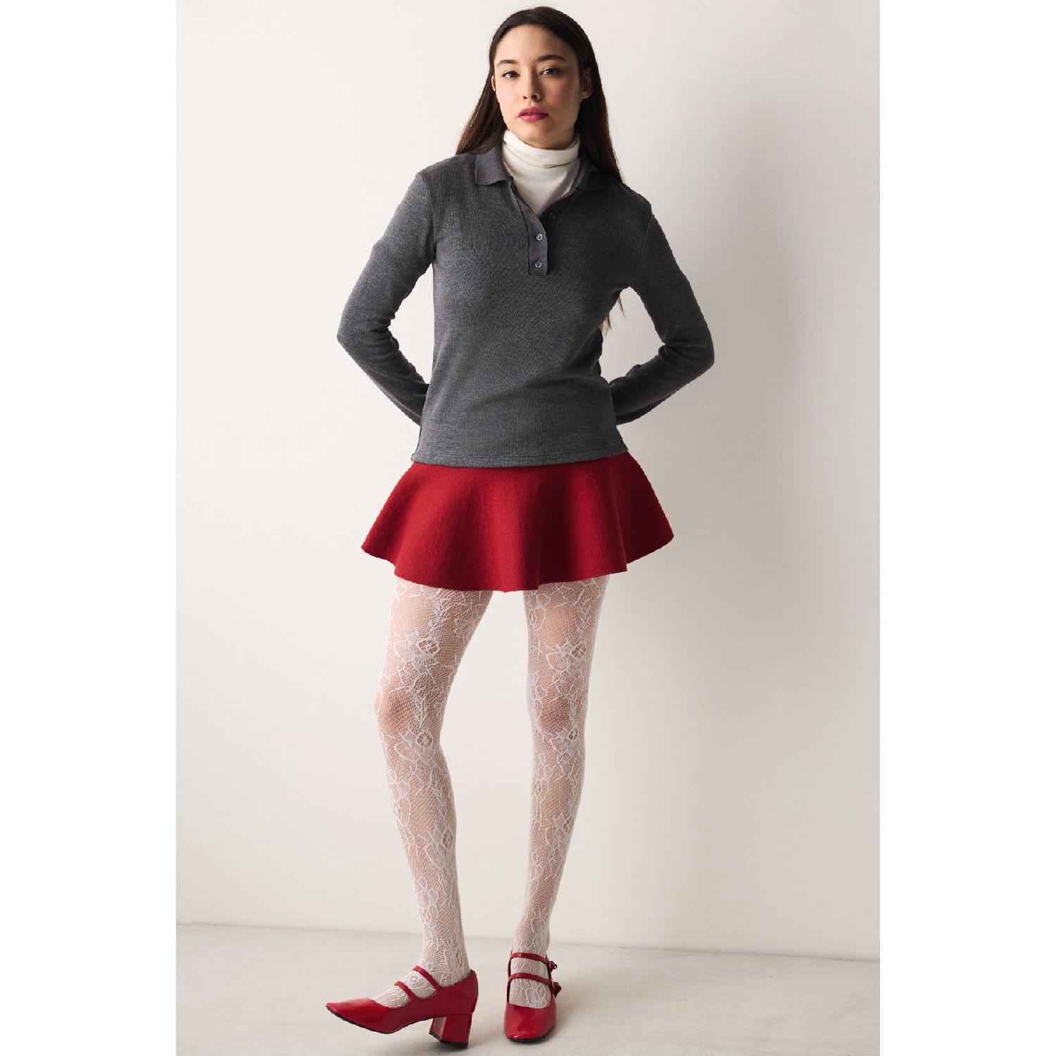 

Fiorella File White Pantyhose 1-2 білий
