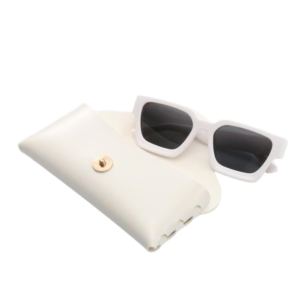 American Retro Square Sunglasses: Thick-Rimmed, Trendy, Anti-Glare, Street Style Eyewear.