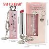 Love Chain Feuchtigkeitsspendender Perlglanz-Lippenstift, Feiner Schimmer, Lang anhaltend, Leicht zu färben, Tassenfest, Verbessert Teint und Persönlichkeit Lippenstift