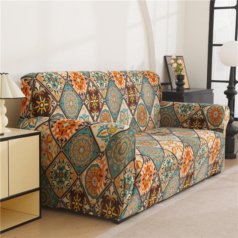 

Эластичные чехлы на диван для гостиной, противоскользящий мягкий чехол на диван, моющийся протектор для мебели, эластичный низ для детей, домашних животных, 1 шт. 1pc2-seater145-185cm