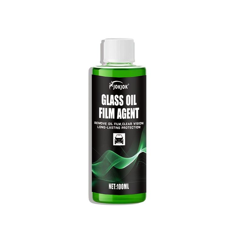 Car Glass Concentrated Coating Windshield Cleaner, Effective Oil Film Removal, Stain, Suitable for Rearview Mirrors
