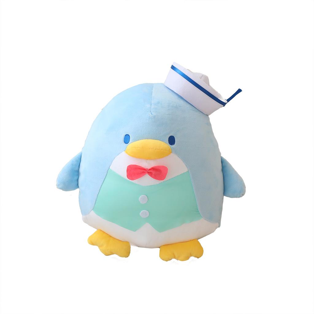 Kawaii Tuxedo Sam Plush Toy Japanese Style Stuffed Penguin Doll Comfortable Plushies Throw Pillow Blanket Sofa Xmas Gifts