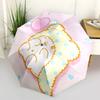 1 pièce Parapluie Adorable en Forme de Nuage à Ouverture/Fermeture Automatique avec Pois - Parfait pour les Fans, les Voyageurs, l'Usage Quotidien et les Cadeaux Festifs !Q075