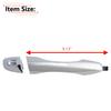 1Pcs Chrome Exterior Outside Door Handle Rear Left or Right For 2016 2017 2018 2019 2020 Kia Sorento 82661-C5010, 82651-C5010