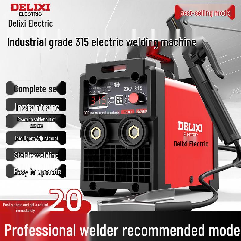 Dual Voltage 315 Welding Machine: Compact Automatic Welder with Laser Function